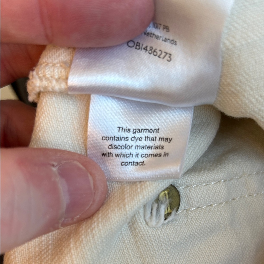 Pilcro Off-White Flare Jeans - Picture 12 of 12
